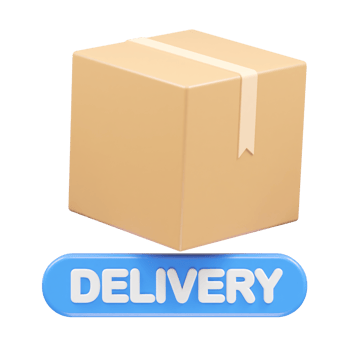 Delivery icon 3d illustration transparent element png