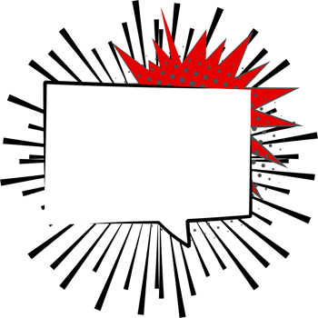 Black and white color Pop art polka dots halftone speech bubble balloon icon sticker memo keyword planner text box banner, flat png transparent element design