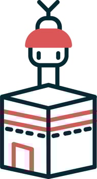 Mecca Vector Icon