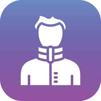 Broken Neck Vector Icon