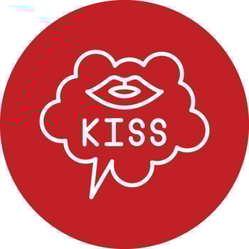Kiss Vector Icon