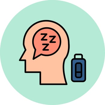 Fatigue Vector Icon