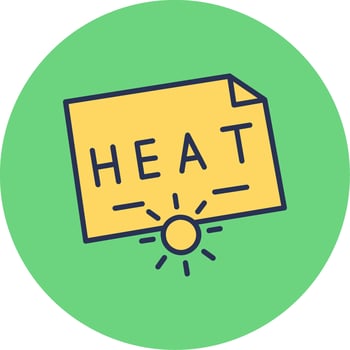 Heat Vector Icon