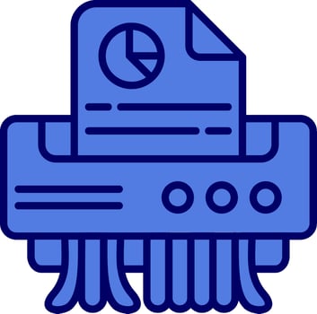 Shredder Vector Icon