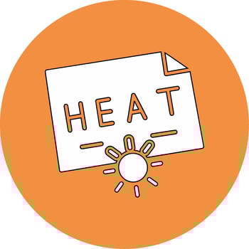Heat Vector Icon