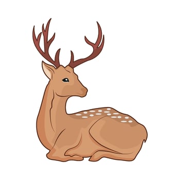 illustration of deer vector
