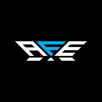 AFE letter logo vector design, AFE simple and modern logo. AFE luxurious alphabet design