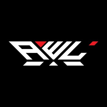 AWL letter logo vector design, AWL simple and modern logo. AWL luxurious alphabet design