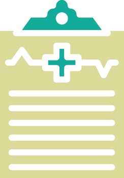 Diagnosis Vector Icon