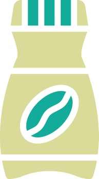 Coffee Jar Vector Icon