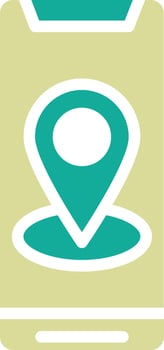 Mobile GPS Vector Icon