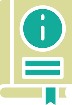 Book Information Vector Icon