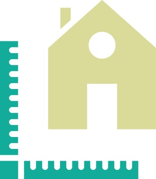 House Plan Vector Icon