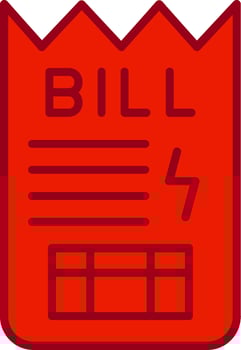 Bill Vector Icon