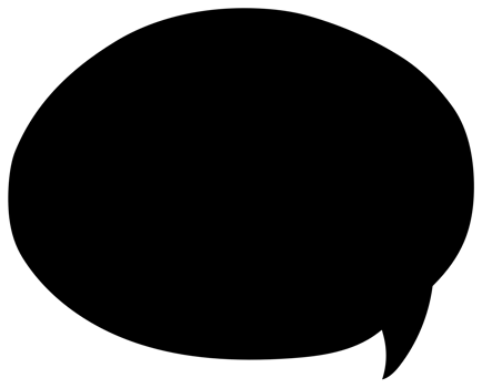 Black color speech bubble balloon icon sticker memo keyword planner text box banner, flat png transparent element design