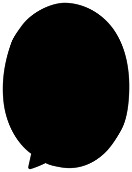 Black color speech bubble balloon icon sticker memo keyword planner text box banner, flat png transparent element design