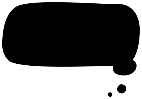 Black color speech bubble balloon icon sticker memo keyword planner text box banner, flat png transparent element design