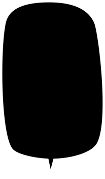 Black color speech bubble balloon icon sticker memo keyword planner text box banner, flat png transparent element design