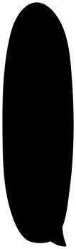 Black color speech bubble balloon icon sticker memo keyword planner text box banner, flat png transparent element design