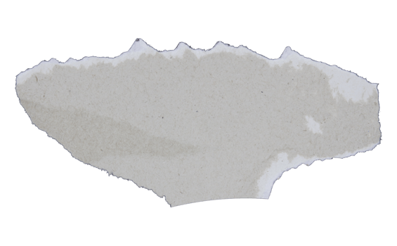 piece of white paper tear isolated on transparent background png file