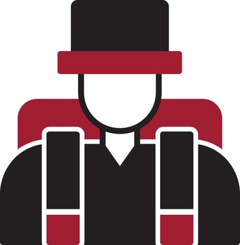 Tourist Vector Icon