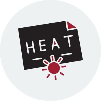 Heat Vector Icon