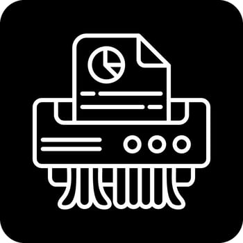 Shredder Vector Icon