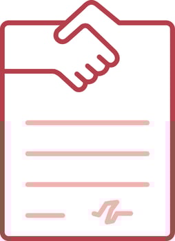solid two color icon vector