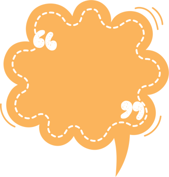 Colorful pastel yellow color speech bubble balloon with quotation marks, icon sticker memo keyword planner text box banner, flat png transparent element design