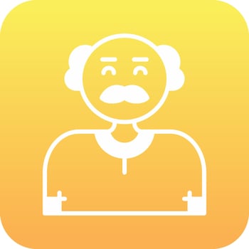 Grandfather Vector Icon