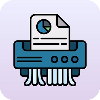 Shredder Vector Icon