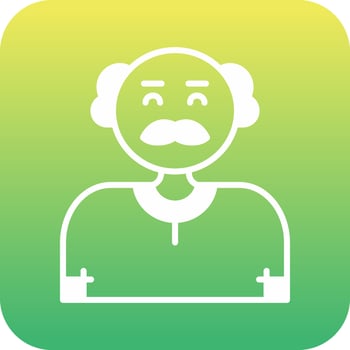 Grandfather Vector Icon