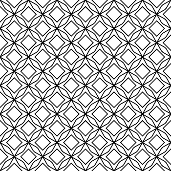 Black seamless abstract pattern. Overlay for background and backdrop. Ornamental design. PNG graphic illustration with transparent background.