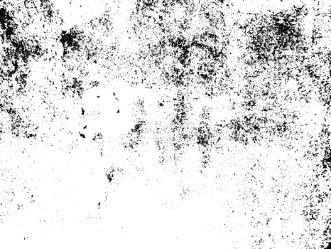 Rustic grunge texture with grain and stains. Abstract noise background. PNG graphic illustration with transparent background.