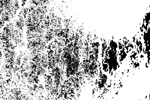 Rustic grunge texture with grain and stains. Abstract noise background. PNG graphic illustration with transparent background.