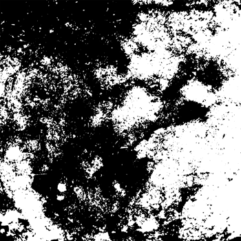 Rustic grunge texture with grain and stains. Abstract noise background. PNG graphic illustration with transparent background.