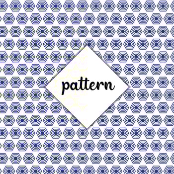 Geometric polygon shape pattern design. vector