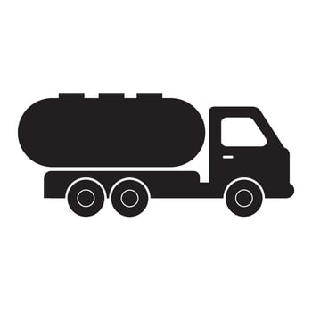 tanker icon vector design template