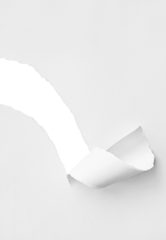 White Torn Paper Background png
