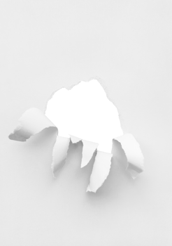 White Torn Paper Background png
