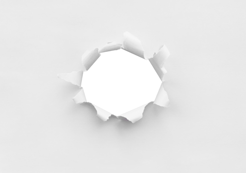 White Torn Paper Background png