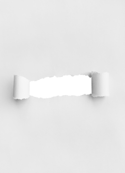 White Torn Paper Background png