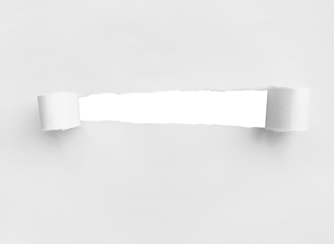 White Torn Paper Background png