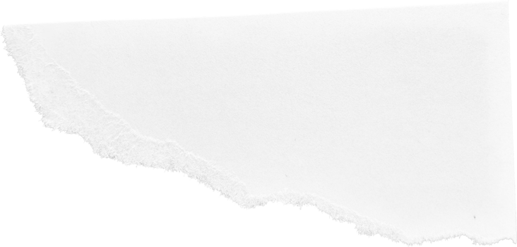 White Torn Paper png