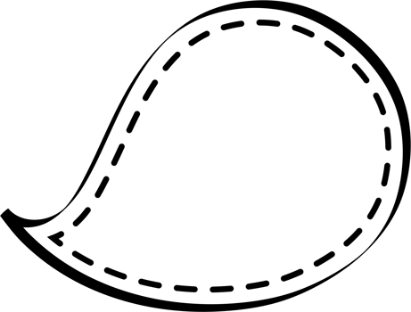 Black and white color speech bubble balloon, icon sticker memo keyword planner text box banner, flat png transparent element design