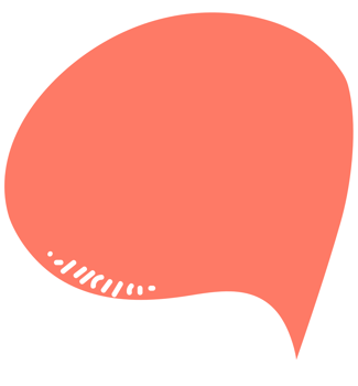 Colorful pastel orange color speech bubble balloon, icon sticker memo keyword planner text box banner, flat png transparent element design
