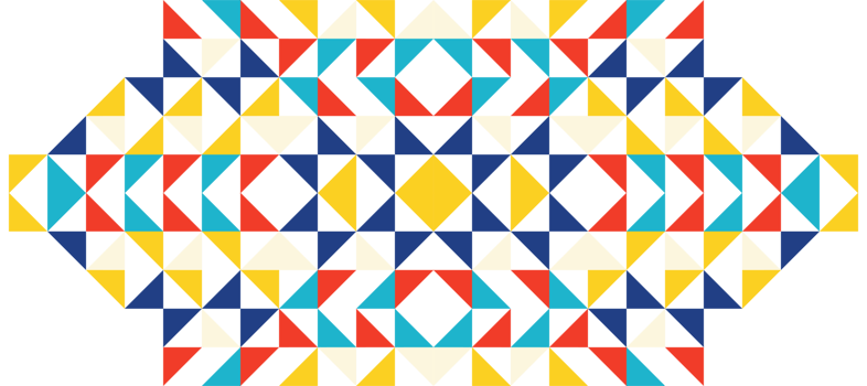triangle colorful hipster geometric mosaic banner design transparent background png