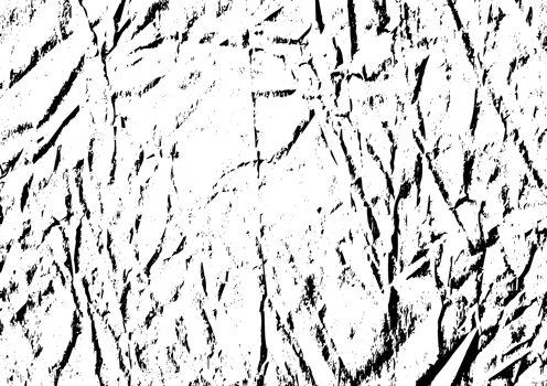 Rustic cracked texture with many cracks and scratches. Abstract background. PNG graphic illustration with transparent background.