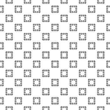 Black seamless abstract pattern. Overlay for background and backdrop. Ornamental design. PNG graphic illustration with transparent background.