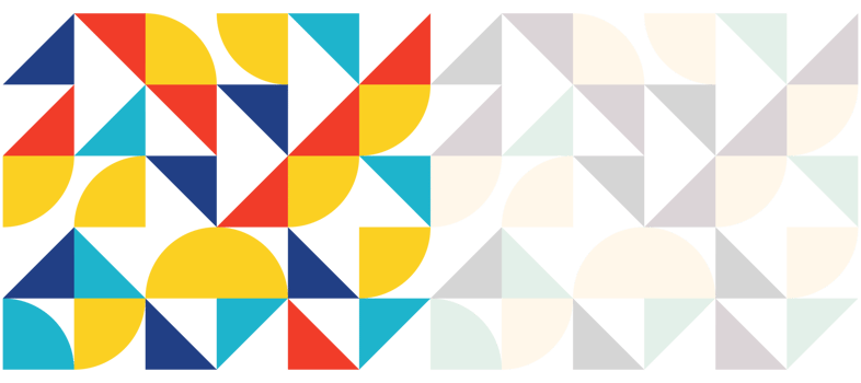 triangle colorful with pastel hipster banner design transparent png